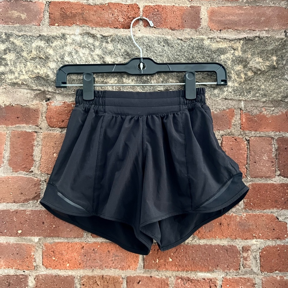 Lululemon 4” Black Women’s Active Shorts